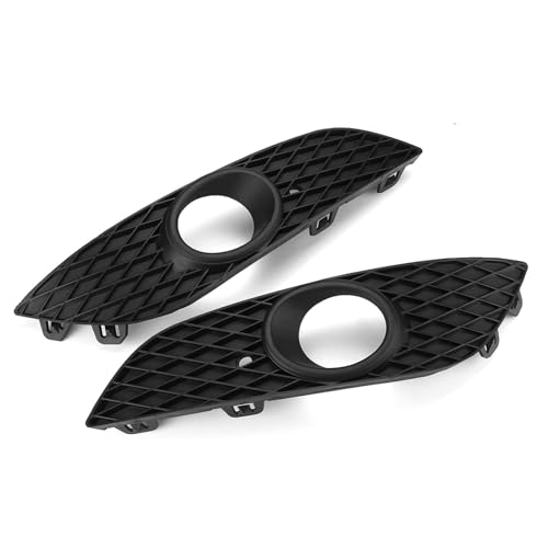 WuYyyyy Nebelscheinwerfergitter Für Vauxhall Opel Astra H 2007-2012 1400409 1400410 Front Stoßstange Nebel Licht Lampe Grills Abdeckung Nebelscheinwerferblenden.,C-1 Pair von WuYyyyy