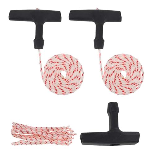 3 PCs Ersatz Starter Pull Cord Seil Kit kompatibel mit Rasenmähergenerator Kettensägengartenwerkwerkzeug Handseilkraft von WucbRkh