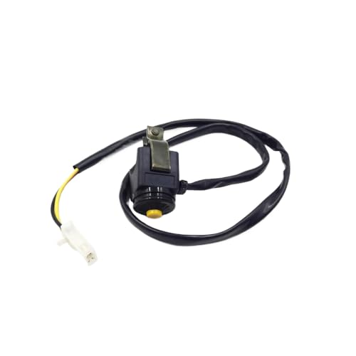 Rot -Gelb -Motorrad -Stopp -Taste -Starter -Horn -Kompatibel mit Exc Fe CRF KXL YZF THOMZ D343 PIT -Fahrrad auf Ausschalter(Gelb) von WucbRkh