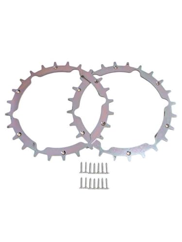 Sileno City Lawn Mäher Spikes 215 -mm -Schraubenzubehör Deburuierte kompatibel mit Rasenmäher von WucbRkh