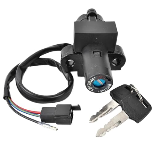 Sitzschloss für Kraftstoffgaskappe Zündschalter mit Schlüsselkit kompatibel mit CBR1100xx CBR 1100 XX CBR1100XX 1996 1997 1998 Modelle Motorradteile(Only electric lock) von WucbRkh