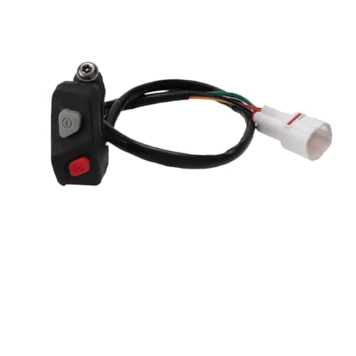 Universal Motorcycle Kill Switch-Taste mit elektrischen Startflameout- und Hornfunktionen kompatibel mit EXC-F SXF XC TE Fe FX-Modellen(Recht c) von WucbRkh