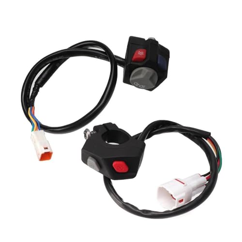 Universal Motorcycle Kill Switch-Taste mit elektrischen Startflameout- und Hornfunktionen kompatibel mit EXC-F SXF XC TE Fe FX-Modellen(Setzen Sie B-C) von WucbRkh