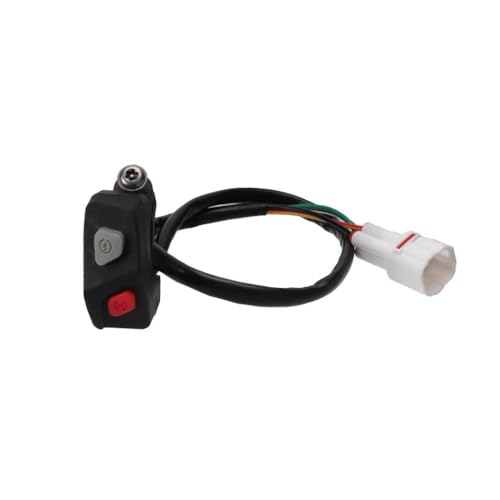 Universal Motorcycle Motor Stopp Switch Electric Start Flameout -Taste 3 Funktion Töten Sie Starter mit Gas TE EXC FE 125 250ccmbikes kompatibel(C) von WucbRkh