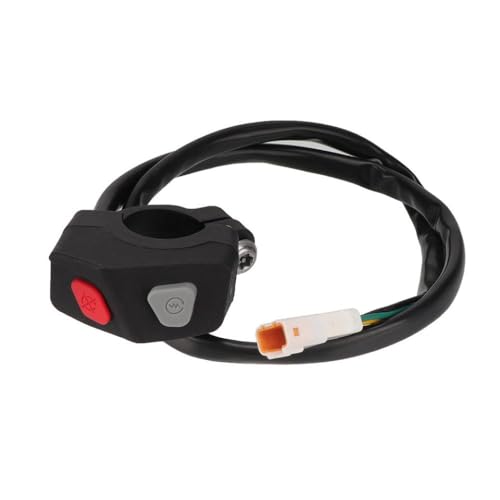 Universal Motorcycle Motor Stopp Switch Electric Start Flameout -Taste 3 Funktion Töten Sie Starter mit Gas TE EXC FE 125 250ccmbikes kompatibel(D) von WucbRkh