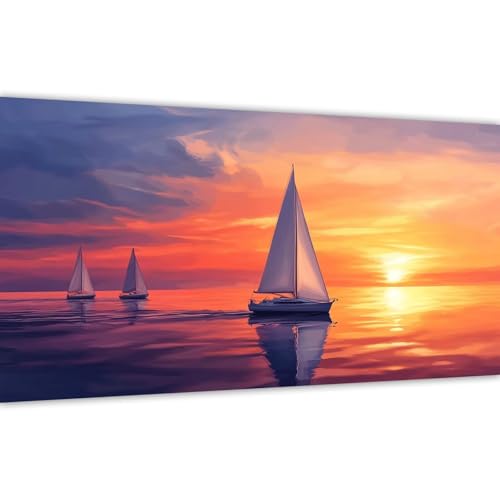 Malen nach Zahlen Erwachsene Boot,2025 Malen nach Zahlen Sonnenuntergang Paint by Numbers DIY Leinwand Set mit Pinsel und Acrylfarbe,Home Deko Kunst Frauen Kreativ Geschenk für Anfänger 20x40cm Y#A55 Malen nach Zahlen Erwachsene Boot,2025 Malen nach Zahlen Sonnenuntergang Paint by Numbers DIY Leinwand Set mit Pinsel und Acrylfarbe,Home Deko Kunst Frauen Kreativ Geschenk für Anfänger 20x40cm Y#A55 von Wucuuxen