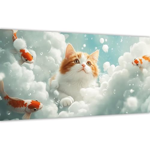 Malen nach Zahlen Erwachsene Katze, 2025 Malen nach Zahlen Fisch Paint by Numbers DIY Leinwand Set mit Pinsel und Acrylfarbe, Home Dekoration Kunst Frauen Kreativ Geschenk für Anfänger 20x40cm Y#A33 Malen nach Zahlen Erwachsene Katze, 2025 Malen nach Zahlen Fisch Paint by Numbers DIY Leinwand Set mit Pinsel und Acrylfarbe, Home Dekoration Kunst Frauen Kreativ Geschenk für Anfänger 20x40cm Y#A33 von Wucuuxen
