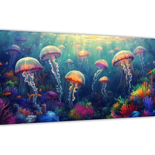 Malen nach Zahlen Erwachsene Qualle, 2025 Malen nach Zahlen Meeresboden Paint by Numbers DIY Leinwand Set mit Pinsel und Acrylfarbe, Home Deko Kunst Frauen Kreativ Geschenk für Anfänger 70x140cm Y#A37 Malen nach Zahlen Erwachsene Qualle, 2025 Malen nach Zahlen Meeresboden Paint by Numbers DIY Leinwand Set mit Pinsel und Acrylfarbe, Home Deko Kunst Frauen Kreativ Geschenk für Anfänger 70x140cm Y#A37 von Wucuuxen