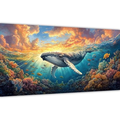 Malen nach Zahlen Erwachsene Wal, 2025 Malen nach Zahlen Meeresboden Paint by Numbers DIY Leinwand Set mit Pinsel und Acrylfarbe, Home Deko Kunst Frauen Kreativ Geschenk für Anfänger 20x40cm Y#A5 Malen nach Zahlen Erwachsene Wal, 2025 Malen nach Zahlen Meeresboden Paint by Numbers DIY Leinwand Set mit Pinsel und Acrylfarbe, Home Deko Kunst Frauen Kreativ Geschenk für Anfänger 20x40cm Y#A5 von Wucuuxen