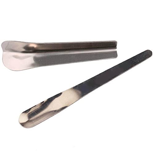 Wudaizhi 2 -teiliger Edelstahl -kittmesser -Set - Spackle Scraper & Paint Stripper Mit Yin Yang Winkelspaltungswerkzeug von Wudaizhi