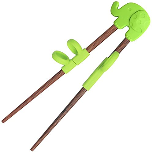 Wudaizhi 1 Paar Training Essstäbchen Tiertraining Essstäbchen Helfer Transparentem Aufbewahrungsbox Für Kinder Anfänger Kleinkinder Rechts Oder Links von Wudaizhi