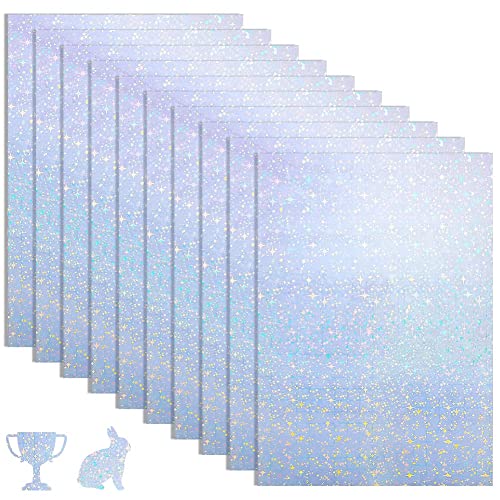 Wudaizhi 10pcs Transparente Holographische Überlagerung Vinyllaminierungsblätter Kleber Aufkleber 210x297mm Wudaizhi 10pcs Transparente Holographische Überlagerung Vinyllaminierungsblätter Kleber Aufkleber 210x297mm von Wudaizhi