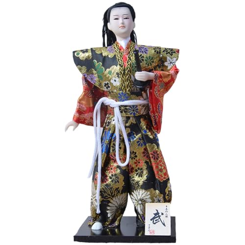 Wudaizhi 12 -Zoll Japanische Samurai - 31 cm Hohe Traditionelle Kimono -mini -Figuren - Kunstpuppen Für Sammeln Und Ornamente Wudaizhi 12 -Zoll Japanische Samurai - 31 cm Hohe Traditionelle Kimono -mini -Figuren - Kunstpuppen Für Sammeln Und Ornamente von Wudaizhi