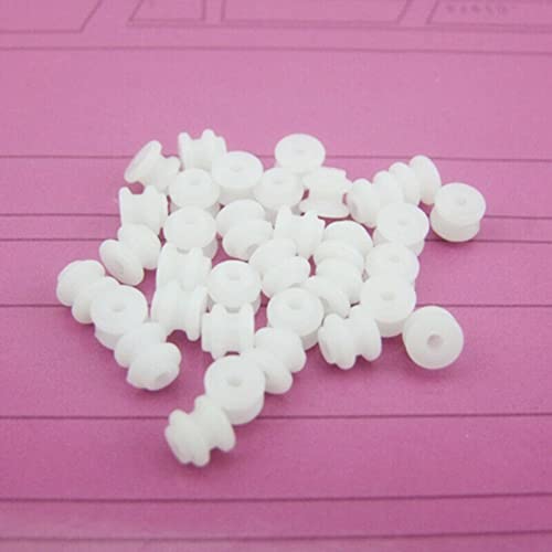 Wudaizhi 20pcs 62a Micro Mini Plastikscheibe Schwimmscheibe Kleine Riemenscheibe Zahnräder Timing Räder Motorspielzeugmodell von Wudaizhi