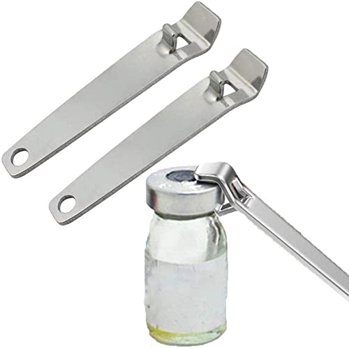 Wudaizhi 3pcs Multifunktional Edelstahlflaschenöffner Tragbarer Mini -flaschenöffner Küchenwerkzeug Oral Flüssigflüssigkeit Ampulöffner Opener -Werkzeug von Wudaizhi
