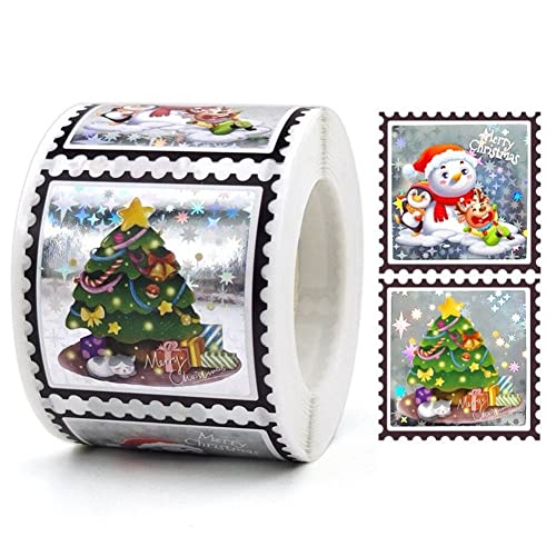 Wudaizhi Frohe Weihnachten Aufkleber 1 Roll Weihnachtsetiketten Aufkleber Selbstkleber Geschenk Tag Für DIY Geschenk Backpaket Umschlag Scrapbook Wudaizhi Frohe Weihnachten Aufkleber 1 Roll Weihnachtsetiketten Aufkleber Selbstkleber Geschenk Tag Für DIY Geschenk Backpaket Umschlag Scrapbook von Wudaizhi