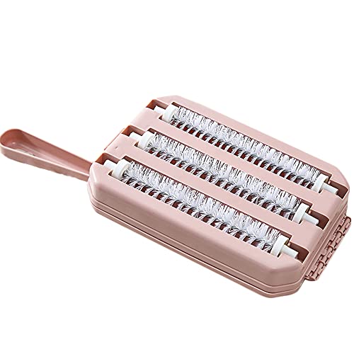 Wudaizhi Hand-krümelbürste, Multifunktional, Langem Griff, Dreifachwalze, Staub- Und Tierhaar-reinigungssammler Für Saubere Teppiche, Decken, Sofas, Heim- Und Küchenkehrmaschinen von Wudaizhi