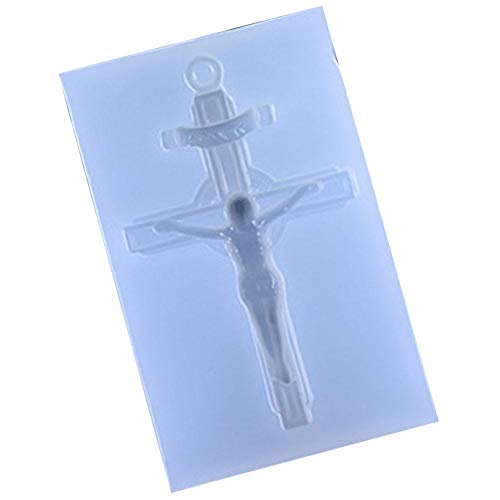 Wudaizhi Jesus Kreuz Kristall Epoxidform Polymer Clay Craft Kunstformen Kreuzharz Gießform Kerze Wachs-Formen Wudaizhi Jesus Kreuz Kristall Epoxidform Polymer Clay Craft Kunstformen Kreuzharz Gießform Kerze Wachs-Formen von Wudaizhi