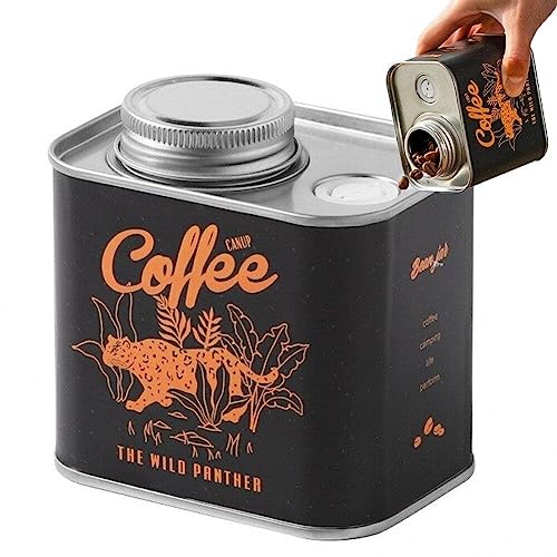 Wudaizhi Kaffeebohnen Luftdichte Dosen Outdoor Camping Zinnbox Food-Grade-verpackung Aufbewahrung Frischer Atemeiner von Wudaizhi