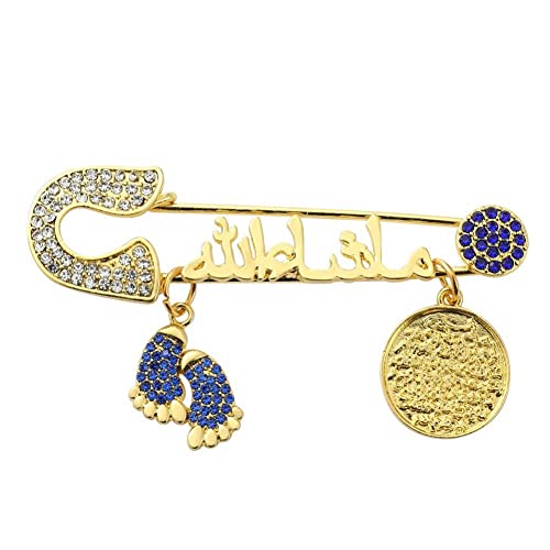 Wudaizhi Muslim Mashallah Brosche Stifte Luck von Wudaizhi