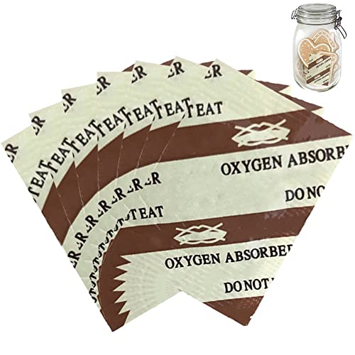 Wudaizhi Sauerstoffabsorber Für Lebensmittelqualität 100 Pcs Sauerstoffabsorber in Vakuumbeutel Sauerstoffbeobachter Für Lebensmittel Hausgemachte Ruckartige Lagerung von Wudaizhi