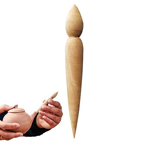 Wudaizhi Töpferwerkzeuge Töpferausguss Modifizierer Teekanne Holztopf Handwerk Modellierung Reparaturwerkzeug Holz Doppelkopfstanze Manuelles DIY Clay Tool Wudaizhi Töpferwerkzeuge Töpferausguss Modifizierer Teekanne Holztopf Handwerk Modellierung Reparaturwerkzeug Holz Doppelkopfstanze Manuelles DIY Clay Tool von Wudaizhi