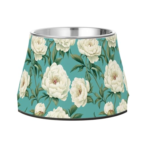 Art Peonies Futternapf für Hunde, Katzen, Kaninchen, Vögel, langsames Fressen Art Peonies Futternapf für Hunde, Katzen, Kaninchen, Vögel, langsames Fressen von Wudan