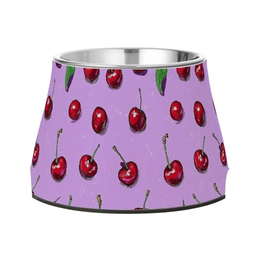 Art Surinam Cherry Fruit Purple Dogs Futternäpfe mit Ständer Edelstahl Katzen Futternäpfe für Hunde Katzen Kaninchen Vögel Schnurrhaare Müdigkeit Art Surinam Cherry Fruit Purple Dogs Futternäpfe mit Ständer Edelstahl Katzen Futternäpfe für Hunde Katzen Kaninchen Vögel Schnurrhaare Müdigkeit von Wudan