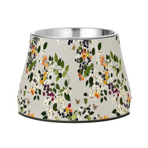 Beauty Juneberry Futternäpfe mit Ständer, Edelstahl, erhöhter Katzennapf für kleine Hunde, Schnurrhaar, Müdigkeit Beauty Juneberry Futternäpfe mit Ständer, Edelstahl, erhöhter Katzennapf für kleine Hunde, Schnurrhaar, Müdigkeit von Wudan