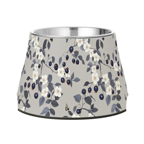 Beauty Juneberry Futternapf für Haustiere, mit Ständer, Edelstahl, für kleine Haustiere, bequeme Fütterung Beauty Juneberry Futternapf für Haustiere, mit Ständer, Edelstahl, für kleine Haustiere, bequeme Fütterung von Wudan