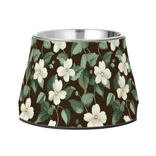 Cartoon Mint Brown Bowl for Pets Elevated Stainless Steel Pets Water Bowl for Small Dogs Whisker Relief Cartoon Mint Brown Bowl for Pets Elevated Stainless Steel Pets Water Bowl for Small Dogs Whisker Relief von Wudan