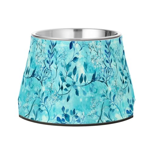 Chic Cyanea Capillata Futternäpfe für Haustiere, Edelstahl, für Hunde, Katzen, Kaninchen, Vögel, Schnurrhaar, Müdigkeit von Wudan