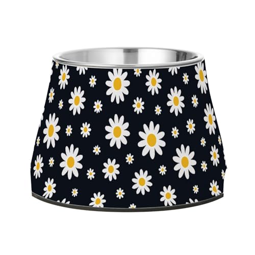 Daisy Black Feed Hundenapf, rutschfest, Edelstahl, für kleine Haustiere, bequeme Fütterung Daisy Black Feed Hundenapf, rutschfest, Edelstahl, für kleine Haustiere, bequeme Fütterung von Wudan
