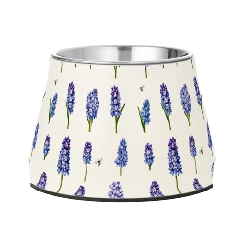 Einzigartiger Hyazinthen-Wassernapf, erhöhter Wassernapf, rutschfest, Edelstahl, für langsames Füttern, bequeme Fütterung Einzigartiger Hyazinthen-Wassernapf, erhöhter Wassernapf, rutschfest, Edelstahl, für langsames Füttern, bequeme Fütterung von Wudan