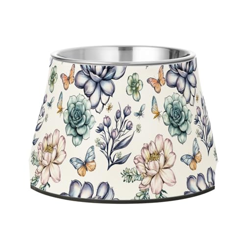 Einzigartiger Wasser- und Futternapf für Haustiere, Edelstahl, für langsames Füttern, für langsames Füttern, für Katzen, Schnurrhaare Einzigartiger Wasser- und Futternapf für Haustiere, Edelstahl, für langsames Füttern, für langsames Füttern, für Katzen, Schnurrhaare von Wudan