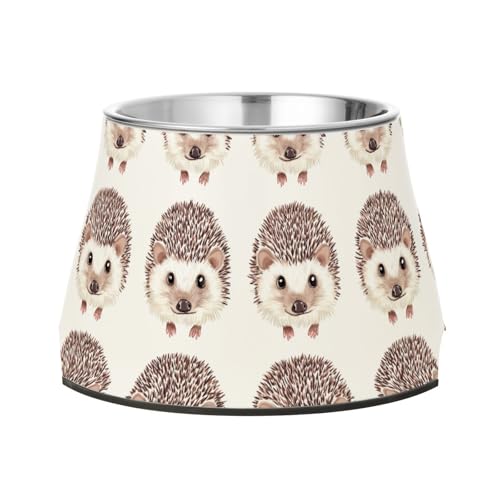 Funny Igel White Bowls for Dogs with Stand Stainless Steel Pets Feeding Bowl for Dogs Cats Rabbits Birds Whisker Fatigue Funny Igel White Bowls for Dogs with Stand Stainless Steel Pets Feeding Bowl for Dogs Cats Rabbits Birds Whisker Fatigue von Wudan