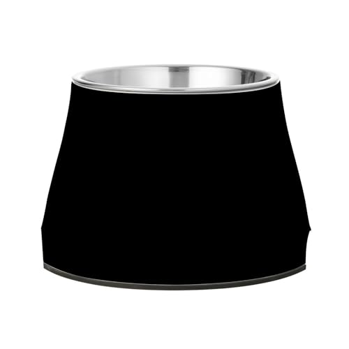 Futternäpfe für Haustiere, rutschfest, Edelstahl, für kleine Hunde, Schwarz Futternäpfe für Haustiere, rutschfest, Edelstahl, für kleine Hunde, Schwarz von Wudan