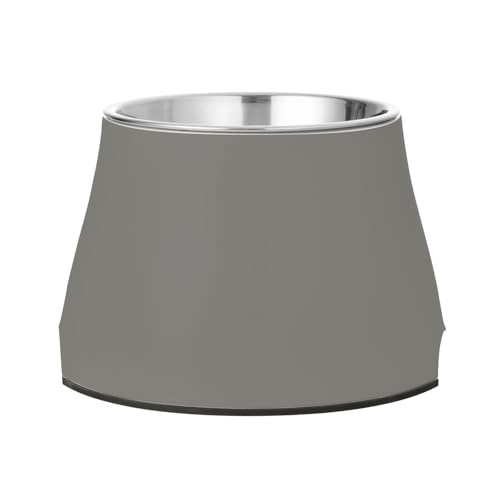 Gray Pets Futternäpfe aus verbessertem Edelstahl, erhöhter Katzennapf für langsames Füttern, bequeme Fütterung Gray Pets Futternäpfe aus verbessertem Edelstahl, erhöhter Katzennapf für langsames Füttern, bequeme Fütterung von Wudan