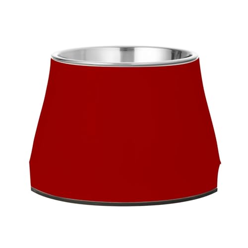 Roter Futternapf für Haustiere, rutschfest, Edelstahl, für bequemes Füttern von Haustieren Roter Futternapf für Haustiere, rutschfest, Edelstahl, für bequemes Füttern von Haustieren von Wudan
