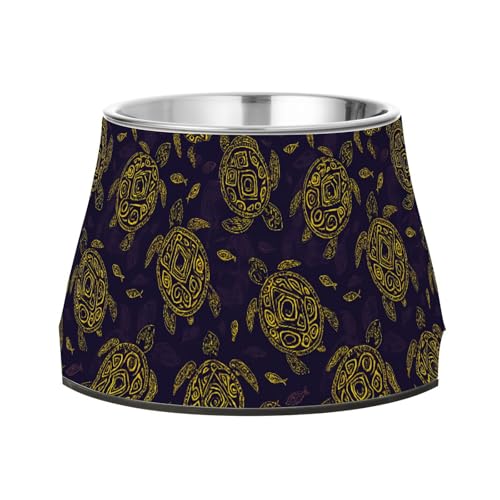 Turtles Black Pets Wasser- und Futternäpfe aus Edelstahl, für langsames Füttern, Schnurrhaarfreundlich Turtles Black Pets Wasser- und Futternäpfe aus Edelstahl, für langsames Füttern, Schnurrhaarfreundlich von Wudan