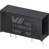 Würth Elektronik 177920524 DC/DC-Wandler, Print 12V 5V 0.2A 1W Anzahl Ausgänge: 1 x Inhalt 1St. von Würth Elektronik