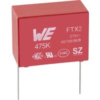 Würth Elektronik WCAP-FTX2 890324023003CS Entstör-Kondensator X2 radial bedrahtet 6.8 nF 275 V/AC von Würth Elektronik