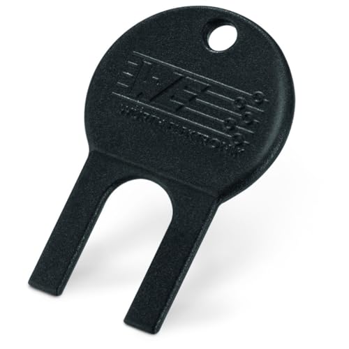 Würth Elektronik WE-Star-Key für Klappferrite der WE-Star Serie, schwarz 74271 (CE-Schlüssel Star-Key Mantelwellenfilter Klappferrite Klappferrit EMV-Bauelemente) Material: PA6 GF30/Farbe: schwarz von WURTH ELEKTRONIK