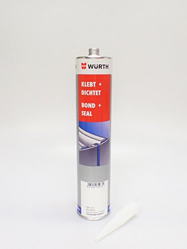 2 x Würth Konstruktionsklebstoff Klebt + Dichtet weiß (4011231819732) 300ml von Würth