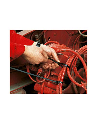 Würth 502161 FASCETTA CABLAGGIO NERA 4,8X360, Rot von Würth