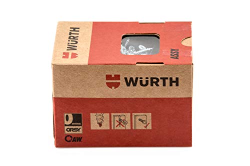 Würth ASSY 3.0 Stahl verzinkt Vollgewinde Spanplattenschraube Senkkopf AW 4,0 x 50 mm (500 St./Pack) von Würth