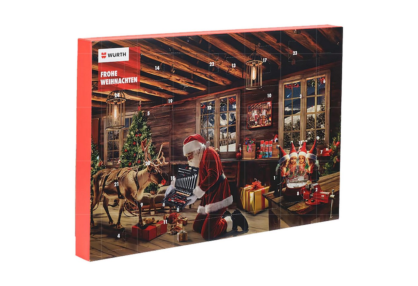 Würth Adventskalender WERKZEUG-ADVENTSKALENDER 2025 von Würth