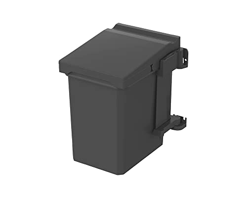 Würth Envi Solo Abfallsammler 15 L schwenkbar ab 45cm Unterschrank mit Drehtür dunkelgrau von Würth