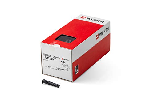 Würth 59062084 Shark Pro Mehrzweckanker aus Kunststoff, 8 x 46 mm, Packung à 200 Stück von Würth