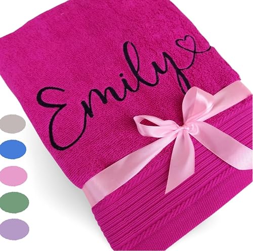 Handtuch mit Namen & Herz bestickt 50x100 Strandtuch 70x140 personalisiert Kinderhandtuch zum Geburtstag Geschenk Liebe Partner Freundin Hochzeit Füllung Schultüte Mädchen & Jungen (mint, 70x140) Handtuch mit Namen & Herz bestickt 50x100 Strandtuch 70x140 personalisiert Kinderhandtuch zum Geburtstag Geschenk Liebe Partner Freundin Hochzeit Füllung Schultüte Mädchen & Jungen (mint, 70x140) von Wuff-Dogsworld